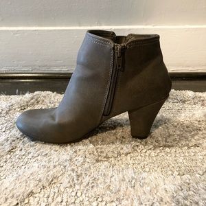 Gray Ankle boots
